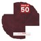 Dark Red Suede 12x36 Uncut Mat Board - Blank Sheets, No Opening